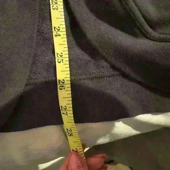 SWEATY BETTY CORA Grey Organic Cotton SWEATSHIRT Cardigan X-Small - Picture 13 of 15